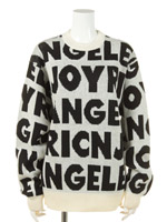 WCb` N[lbN jbg fB[X Rich Fontgram Knit Crew