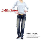 LOLITA JEANS W[Y fB[X fj Xg[g XJ {[CYfj [^