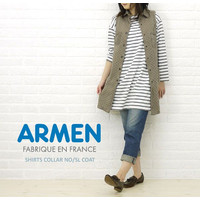 ARMEN O Lk Rbg - WPbg fB[X A[ SHIRTS COLLAR NO SL COAT