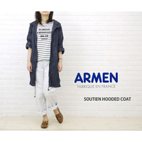 ARMEN  X^CbV WPbgER[g fB[X A[ HOODED COAT