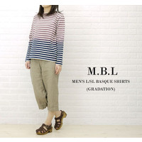  fB[X M.B.L G r[ G MENS SL BASQUE SHIRTS GRADATION