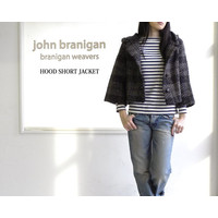 BRANIGAN 킢 WPbgER[g fB[X ujK HOOD SHORT JACKET