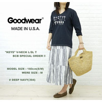 BCB  fB[X ʒGOODWEAR ObhEFA "KEYS" V-NECK L SL T