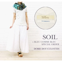 BCB O {A J[ - 9 fB[X ʒSOIL \C DOBIE DOT CULOTTES